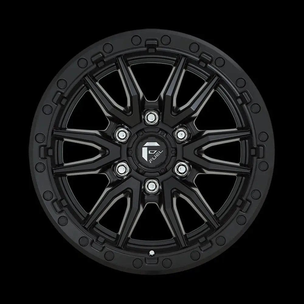 Felg D679 Rebel Matte Black Fuel 17x9 Et-12 6x139.7 - 3