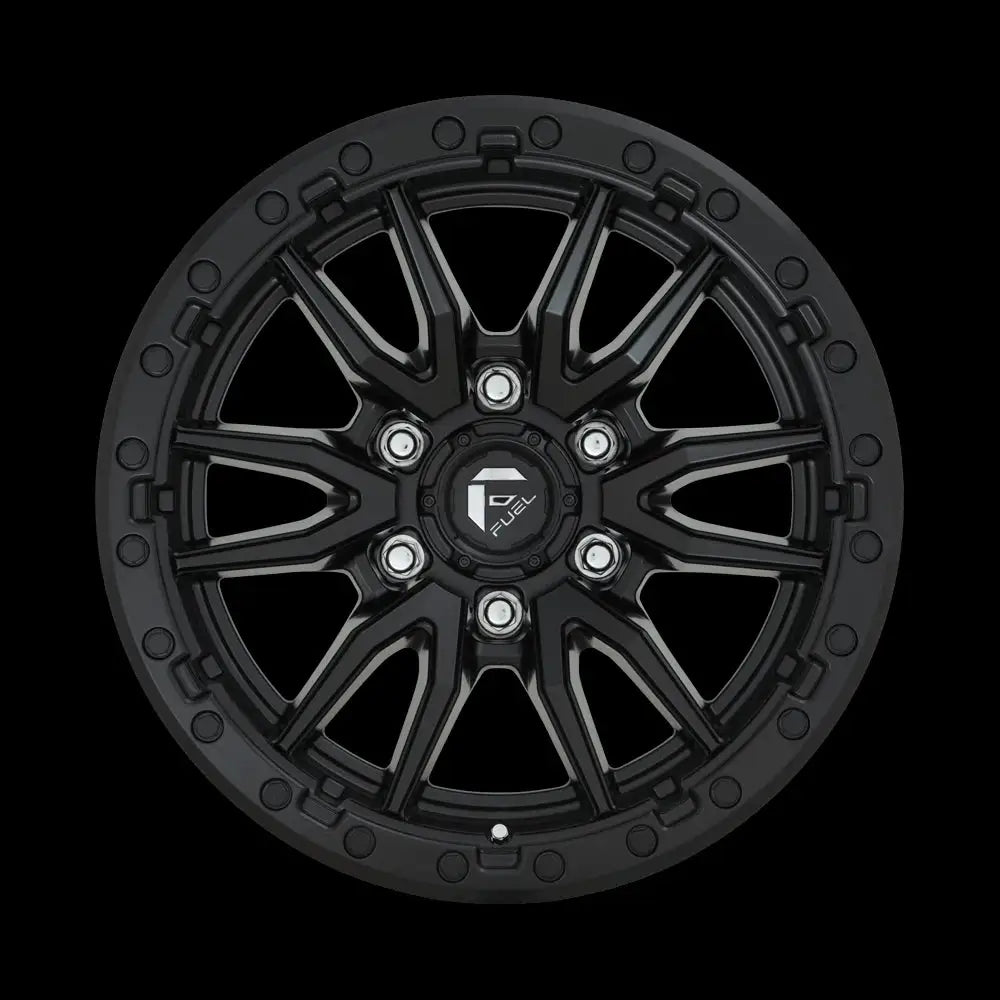 Felg D679 Rebel Matte Black Fuel 17x9 Et1 6x135 - 3