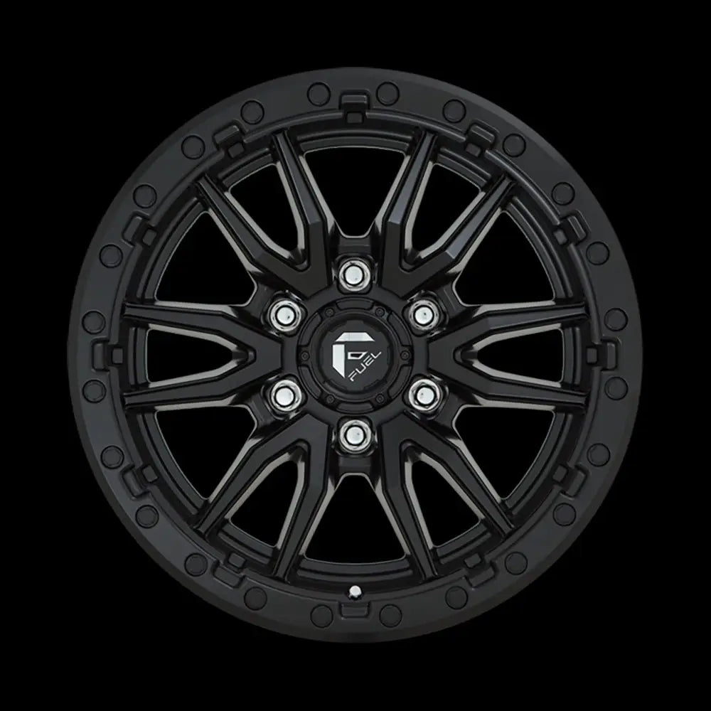 Felg D679 Rebel Matte Black Fuel 18x9 Et-12 5x127 - 3