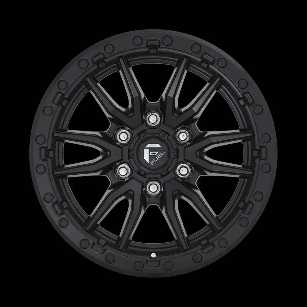 Felg D679 Rebel Matte Black Fuel 18x9 Et1 5x139.7 - 3