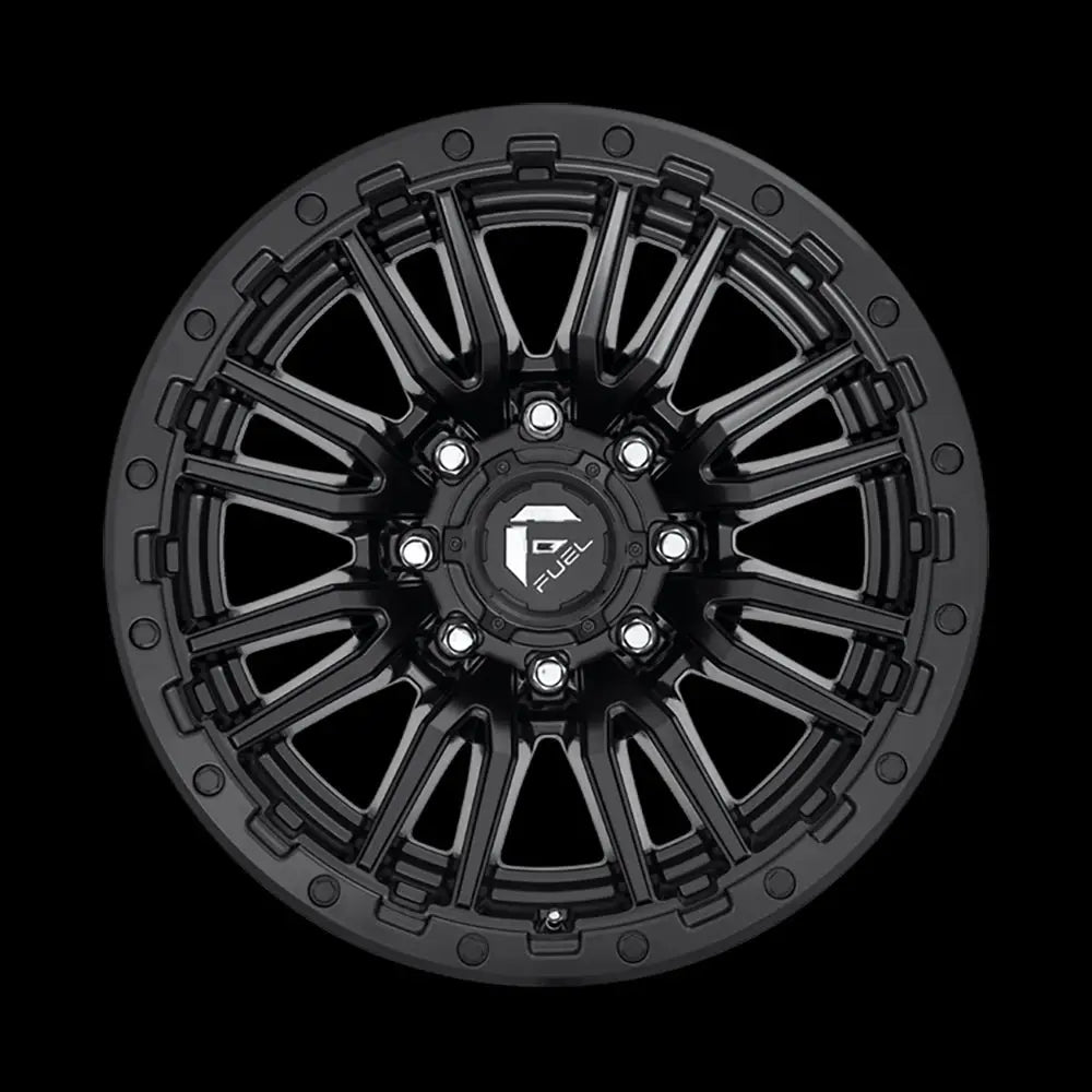 Felg D679 Rebel Matte Black Fuel 20x10 Et-18 8x180 - 3