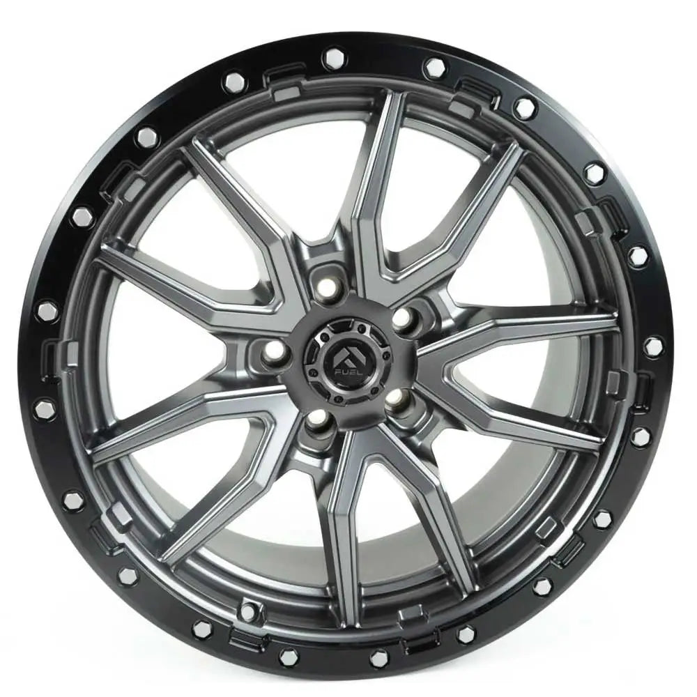 Felg D680 Rebel 5 Anthracite Gun Metal/black Ring Fuel 20x9 Et20 5x127 - 4