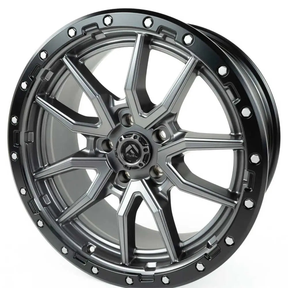 Felg D680 Rebel 5 Anthracite Gun Metal/black Ring Fuel 20x9 Et20 5x127 - 5