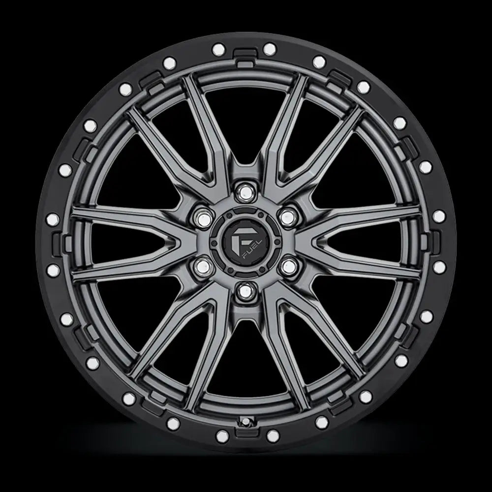 Felg D680 Rebel 6 Anthracite Center/black Lip Fuel 20x10 Et-18 6x139.7 - 3