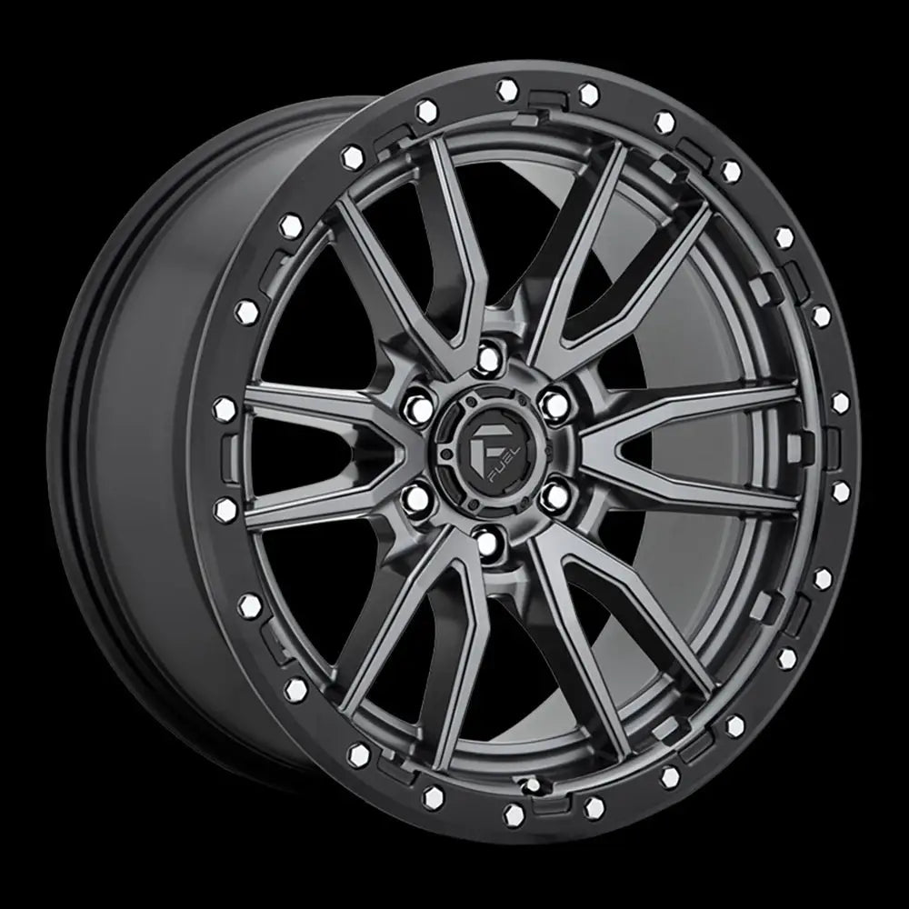 Felg D680 Rebel 6 Anthracite Center/black Lip Fuel 20x10 Et-18 6x139.7 - 1