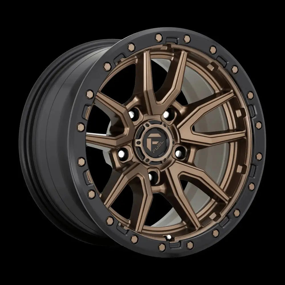 Felg D681 Rebel Matte Bronze Black Bead Ring Fuel 17x9 Et-12 5x127 - 1