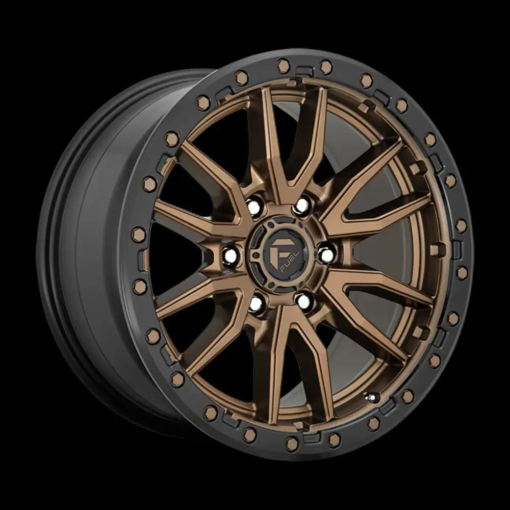 Felg D681 Rebel Matte Bronze Black Bead Ring Fuel 18x9 Et-12 6x139.7 - 1