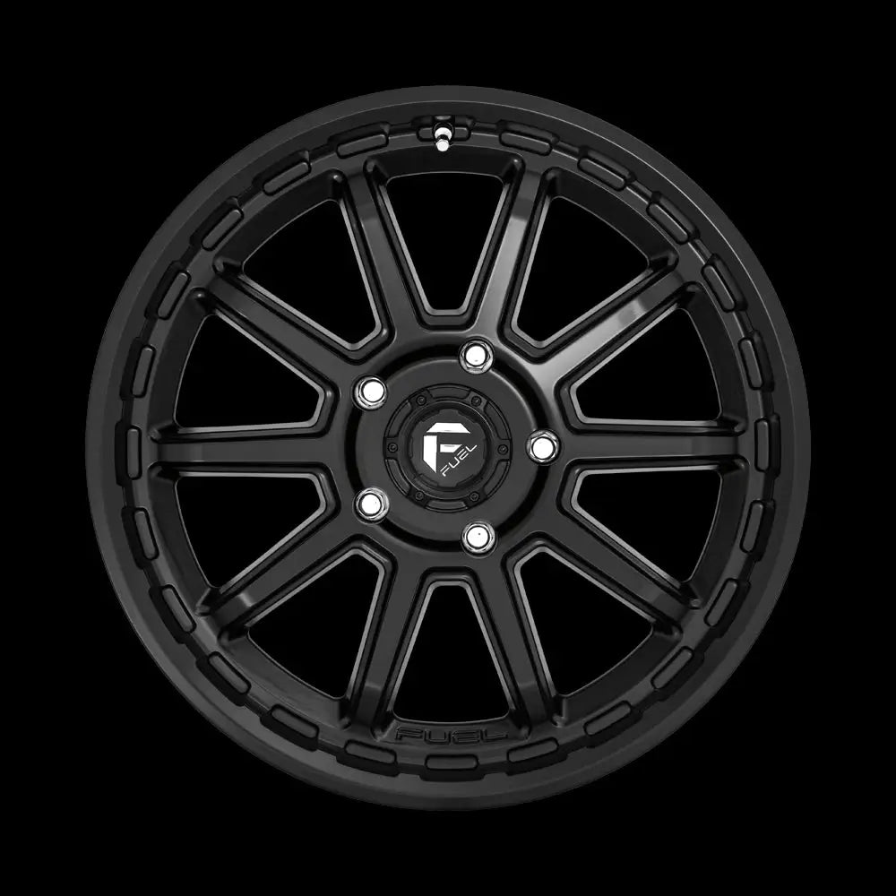 Felg D689 Torque Matte Black Fuel 18x9 Et-12 6x135