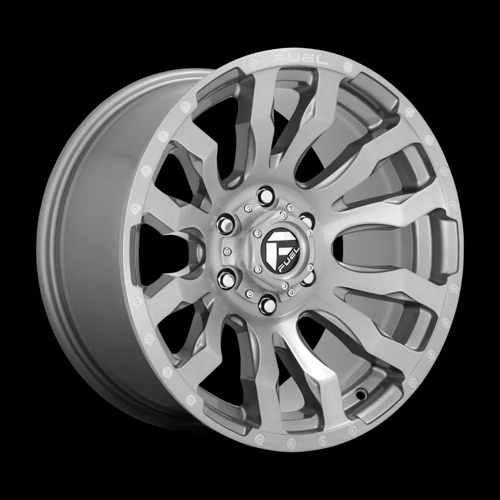 Felg D693 Blitz Brushed Gun Metal Tinted Clear Fuel 20x10 Et-18 6x139.7 - 1