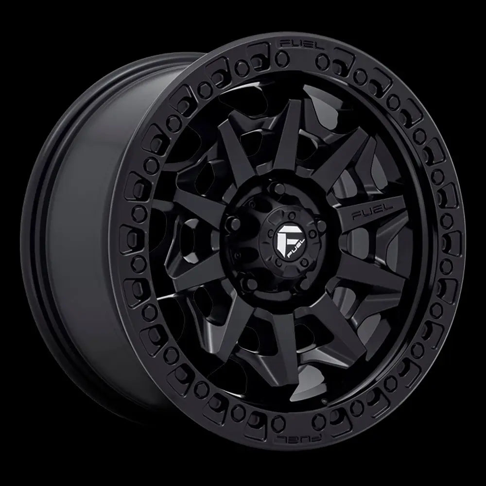 Felg D694 Covert Matte Black Fuel 16x8 Et1 6x139.7 - 1