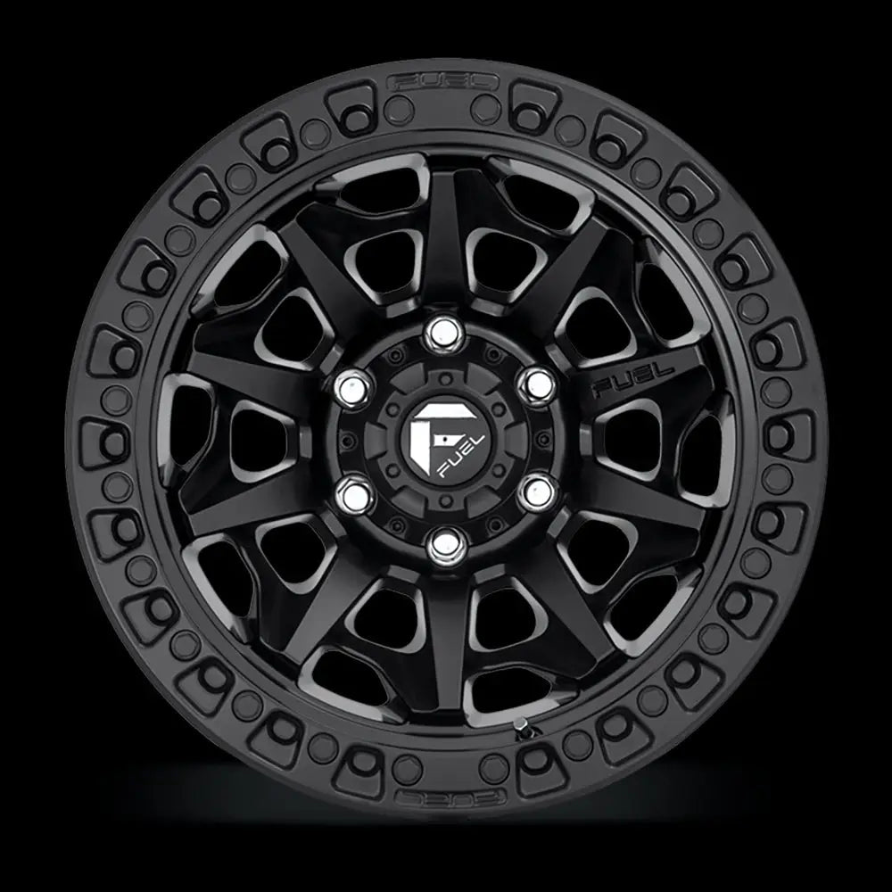 Felg D694 Covert Matte Black Fuel 17x9 Et1 6x139.7 - 2