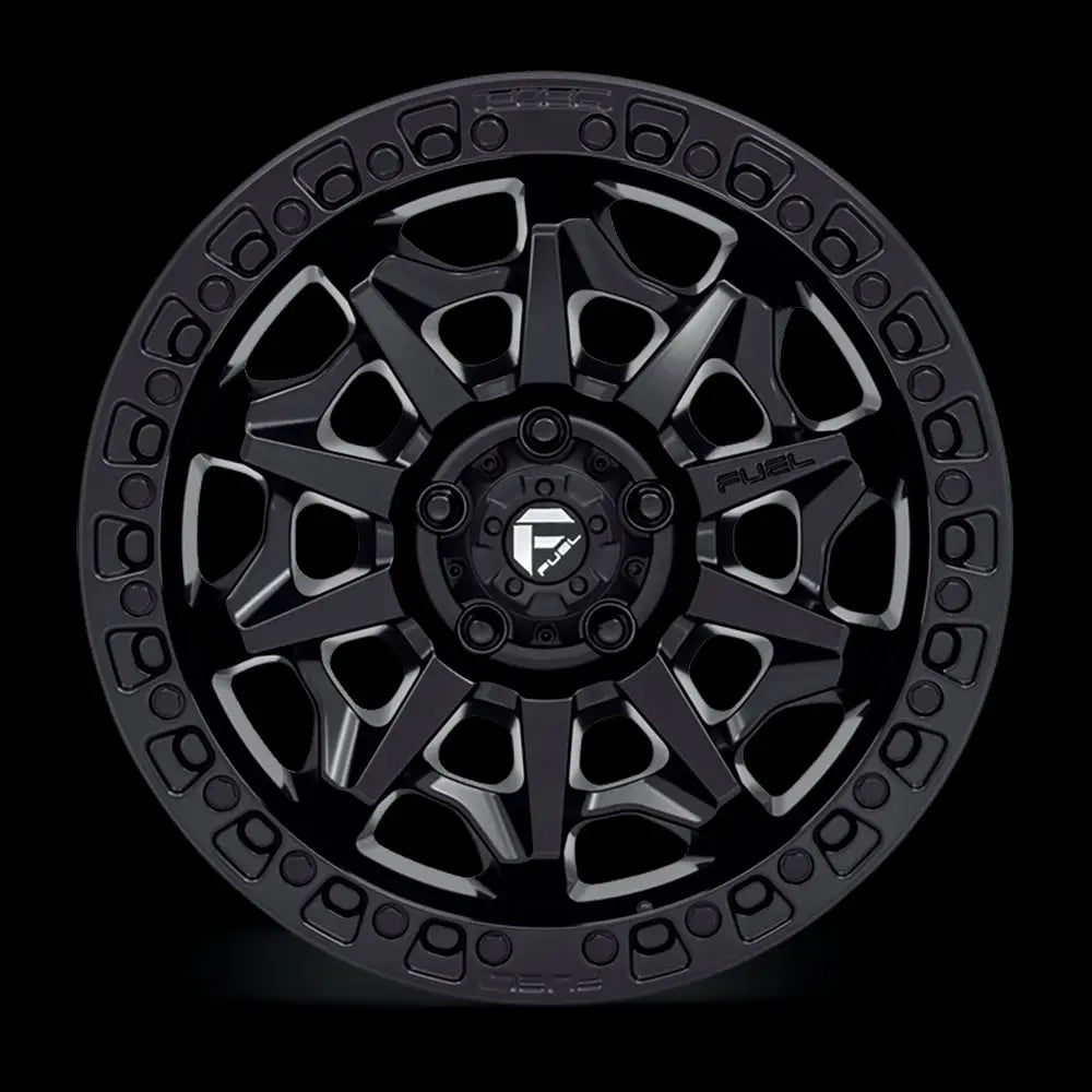 Felg D694 Covert Matte Black Fuel 18x9 Et-12 6x139.7