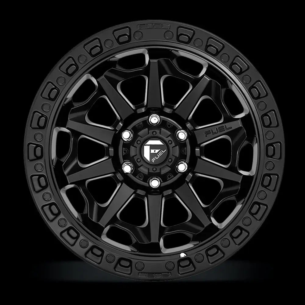 Felg D694 Covert Matte Black Fuel 20x9 Et1 6x139.7