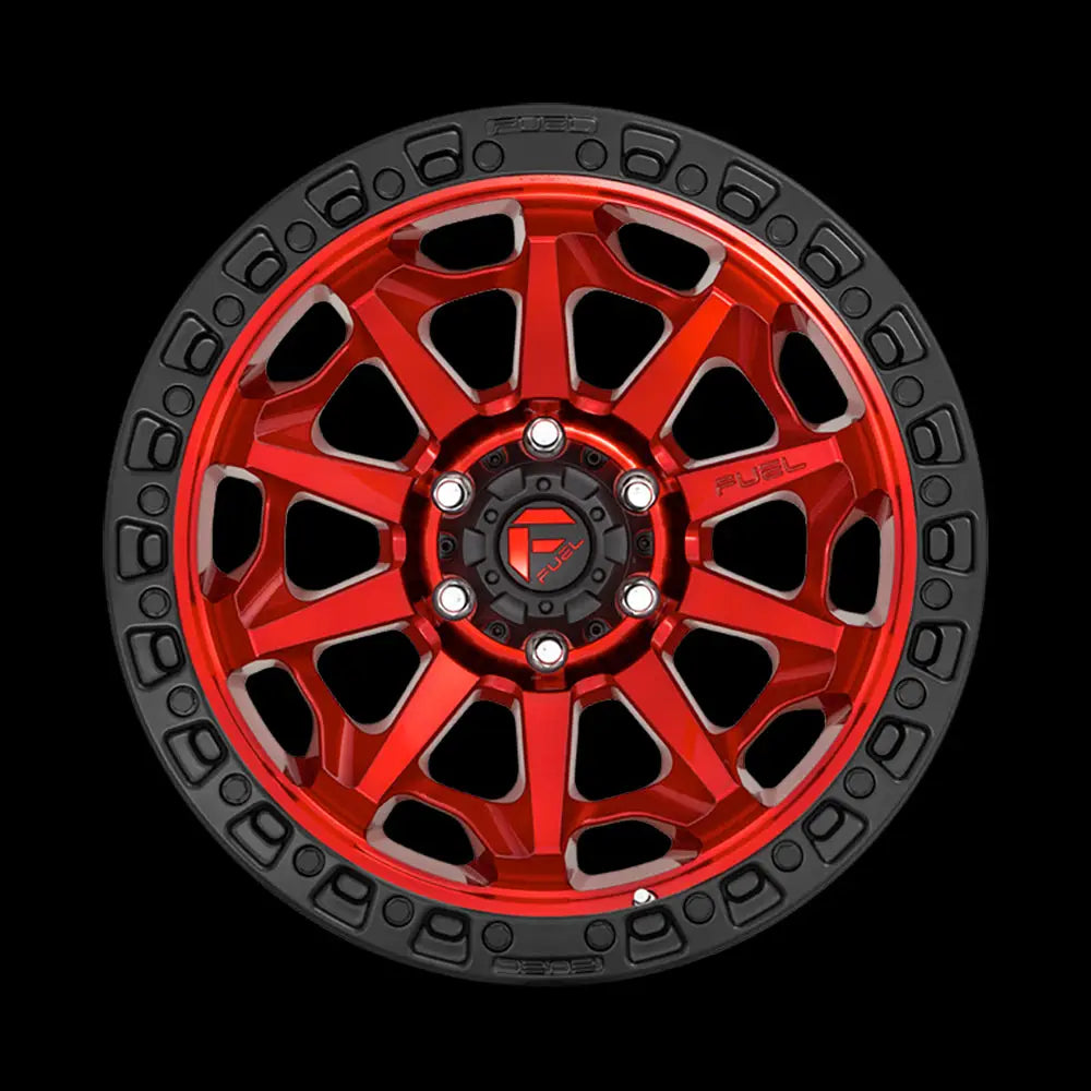 Felg D695 Covert Candy Red Black Bead Ring Fuel 17x9 Et1 5x127