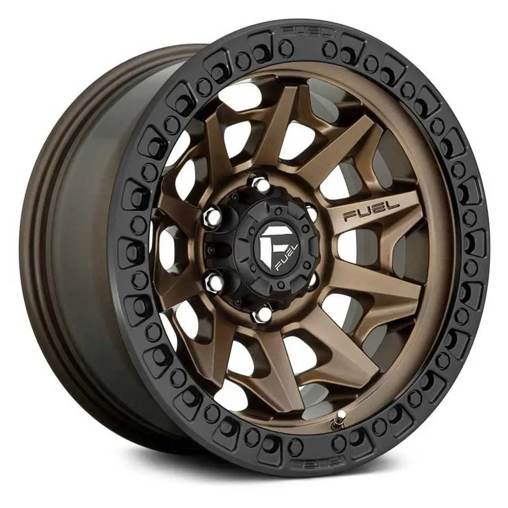 Felg D696 Covert Matte Bronze/black Bead Ring Fuel 17x8.5 Et34 5x120 - 1