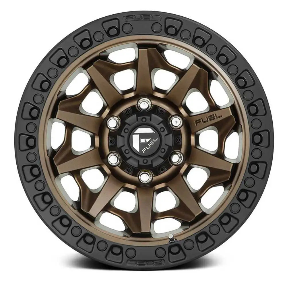 Felg D696 Covert Matte Bronze/black Bead Ring Fuel 17x8.5 Et34 5x120 - 2