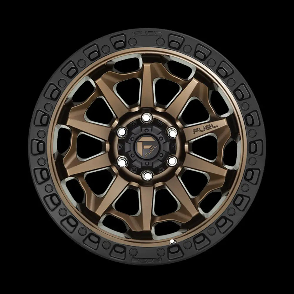 Felg D696 Covert Matte Bronze Black Bead Ring Fuel 17x9 Et1 5x127 - 2