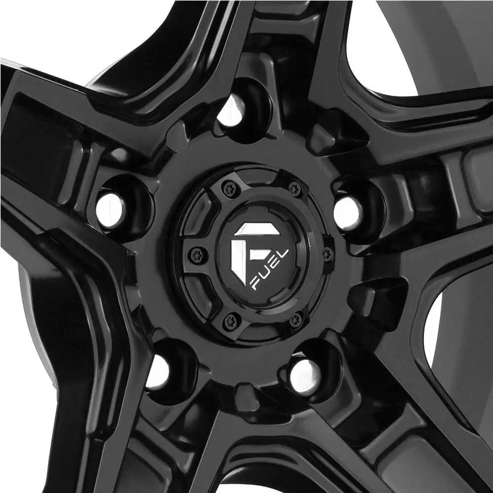 Felg D697 Kicker Matte Black Fuel 17x9 Et-12 5x127