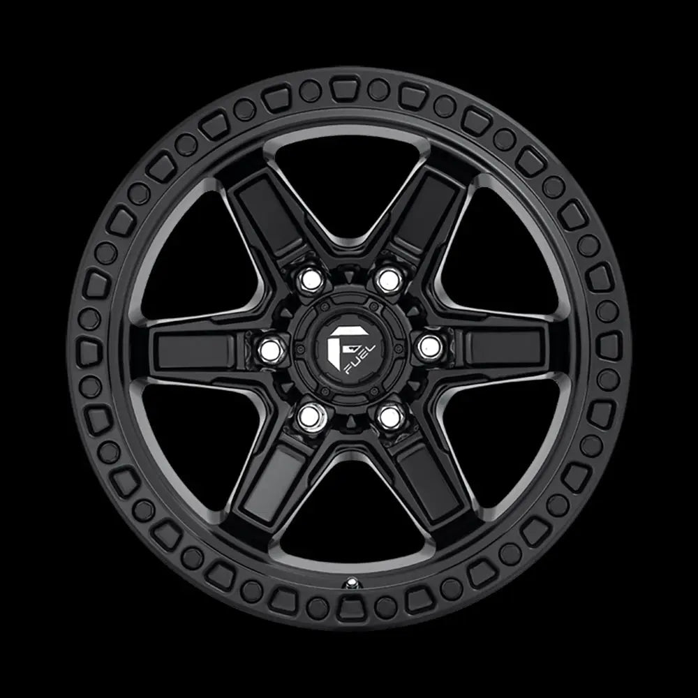 Felg D697 Kicker Matte Black Fuel 17x9 Et1 6x139.7 - 2