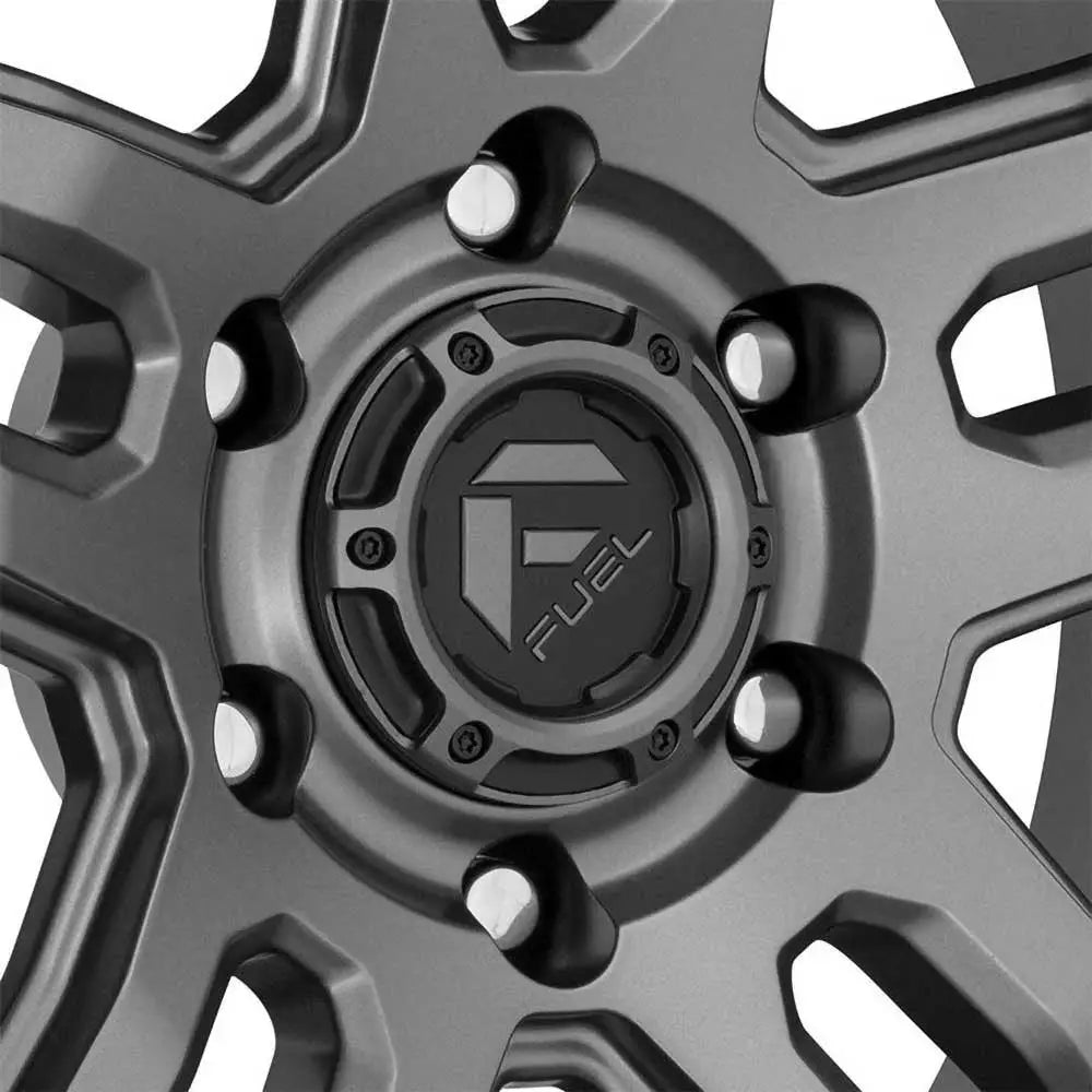 Felg D701 Ammo Matte Gunmetal/black Bead Ring Fuel 17x9 Et-12 5x127 - 5