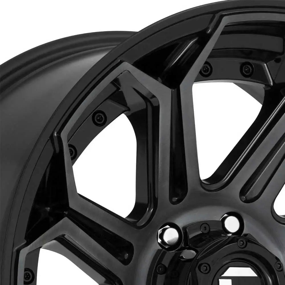 Felg D704 Siege Gloss Machined/double Dark Tint Fuel 22x10 Et-18 6x139.7 - 4