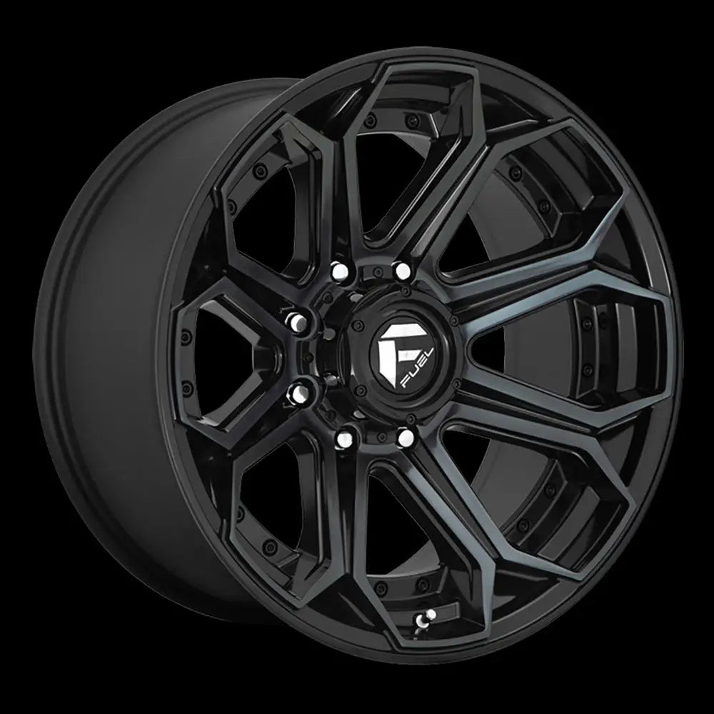 Felg D704 Siege Gloss Machined Double Dark Tint Fuel 22x10 Et-18 8x165.1 - 1