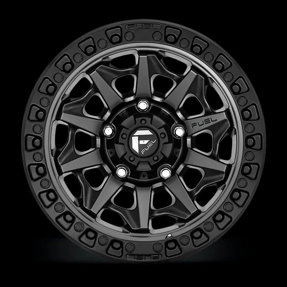 Felg D716 Covert Matte Gun Metal Black Bead Ring Fuel 17x8.5 Et14 6x139.7 - 3