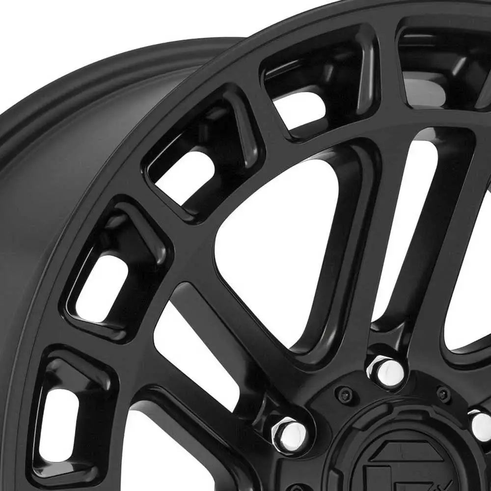 Felg D718 Heater Matte Black Fuel 20x9 Et1 6x139.7 - 4