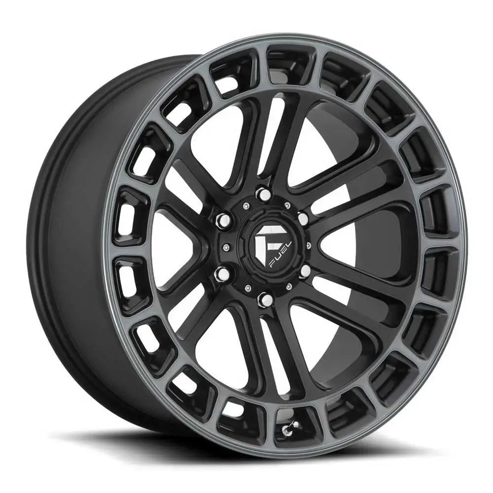 Felg D720 Heater Matte Black/double Dark Tint Machined Fuel 20x9 Et1 6x139.7 - 1