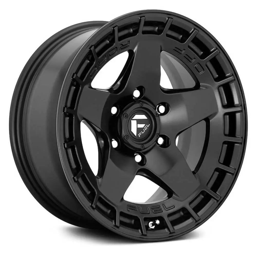 Felg D733 Warp Satin Black Fuel 17x9 Et-12 5x127 - 1