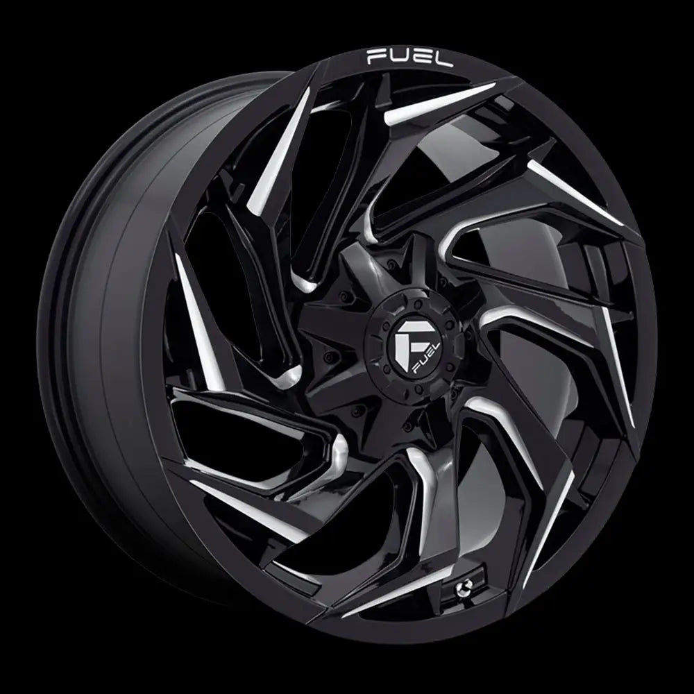 Felg D753 Reaction Gloss Black Milled Fuel 20x10 Et-18 6x139.7 / 6x135 - 1