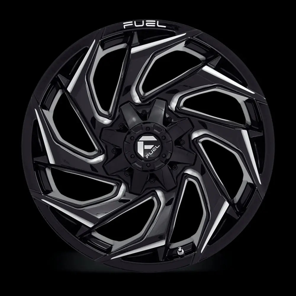 Felg D753 Reaction Gloss Black Milled Fuel 20x10 Et-18 6x139.7 / 6x135 - 3