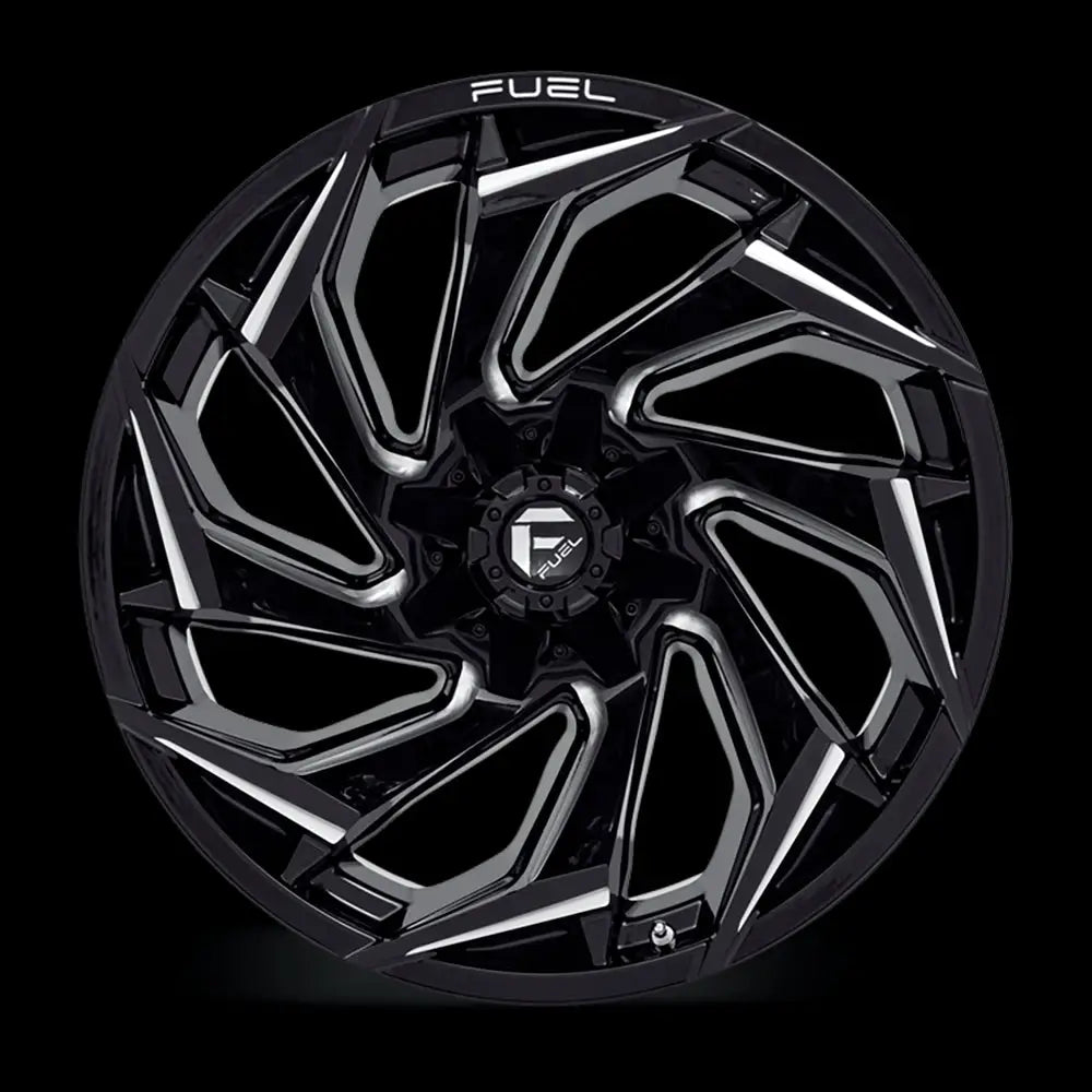 Felg D753 Reaction Gloss Black Milled Fuel 22x10 Et-18 6x139.7 / 6x135 - 3