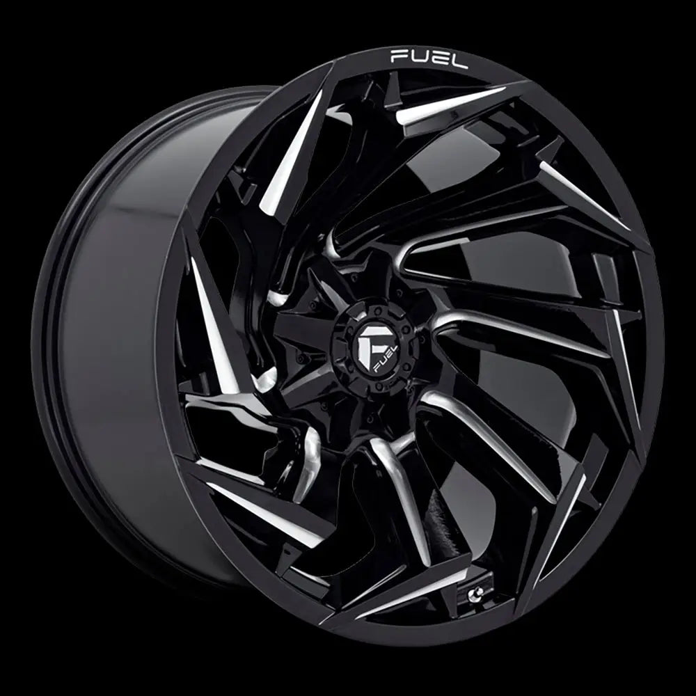 Felg D753 Reaction Gloss Black Milled Fuel 22x10 Et-18 6x139.7 / 6x135 - 1