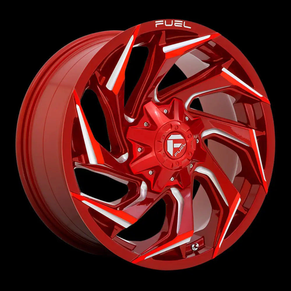 Felg D754 Reaction Candy Red Milled Fuel 20x10 Et-18 5x127 / 5x114.3 - 1