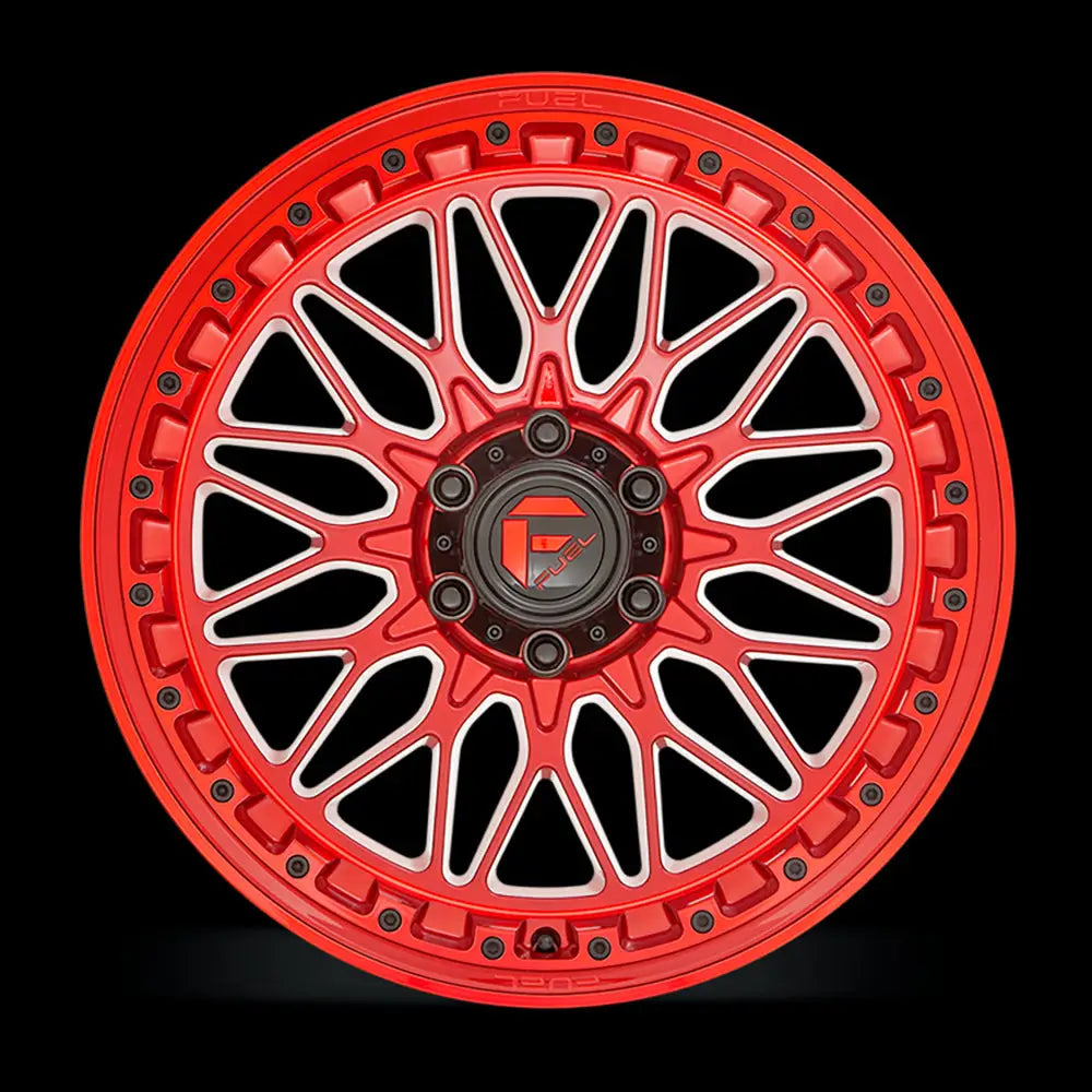 Felg D758 Trigger Candy Red Fuel 20x9 Et1 6x139.7 - 3