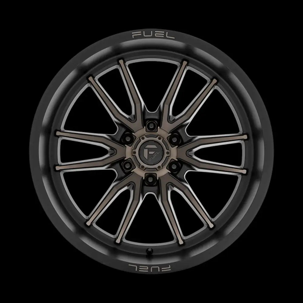 Felg D762 Clash Matte Black Double Dark Tint Fuel 22x10 Et-18 6x139.7 - 3