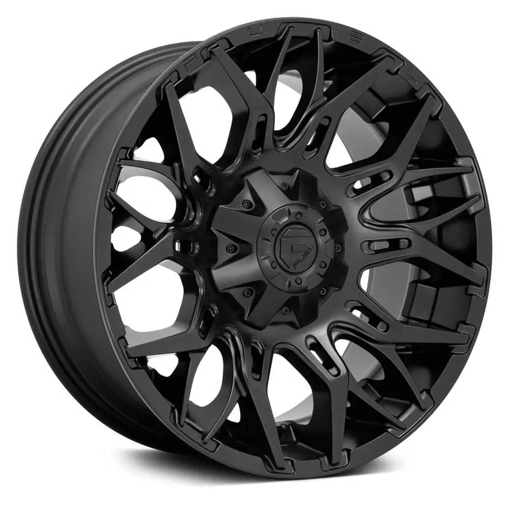 Felg D772 Twitch Blackout Fuel 22x10 Et-18 6x139.7 / 6x135 - 1