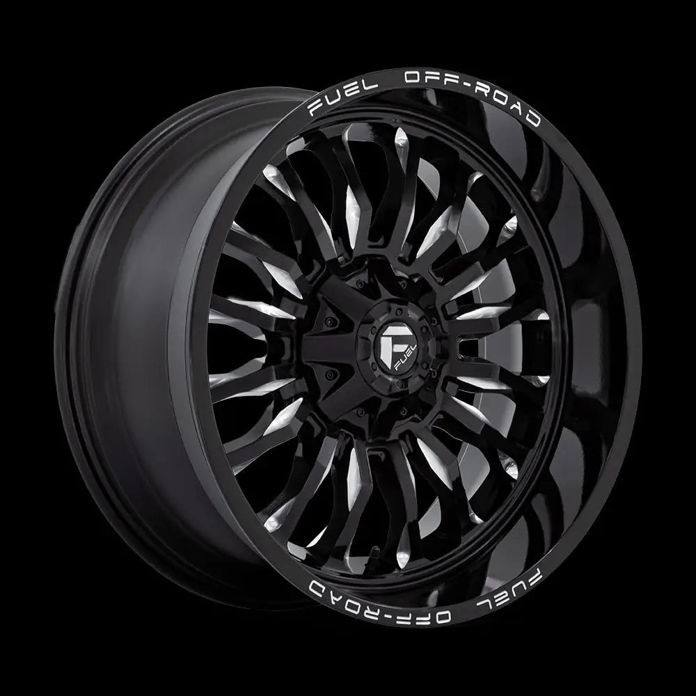 Felg D795 Arc Gloss Black Milled Fuel 22x10 Et-18 6x139.7 / 6x135 - 1