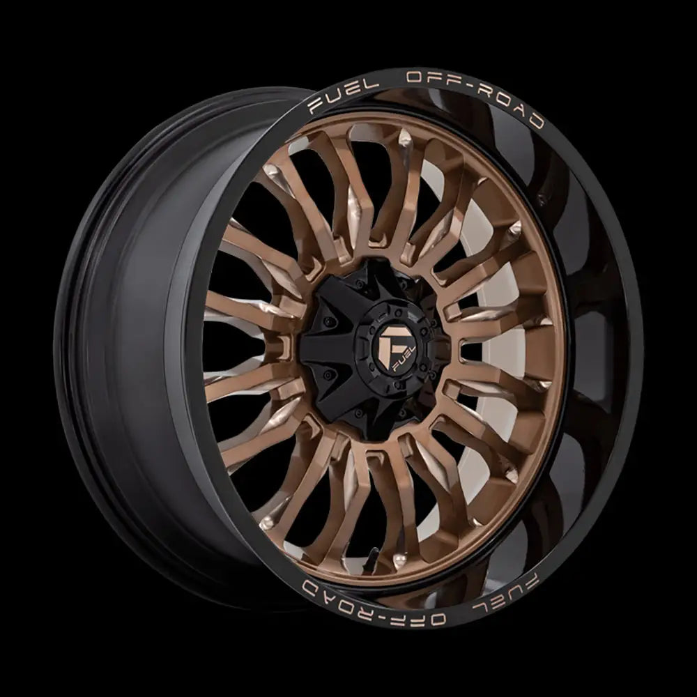 Felg D797 Arc Platinum Bronze W/ Black Lip Fuel 22x10 Et-18 6x139.7 / 6x135 - 1