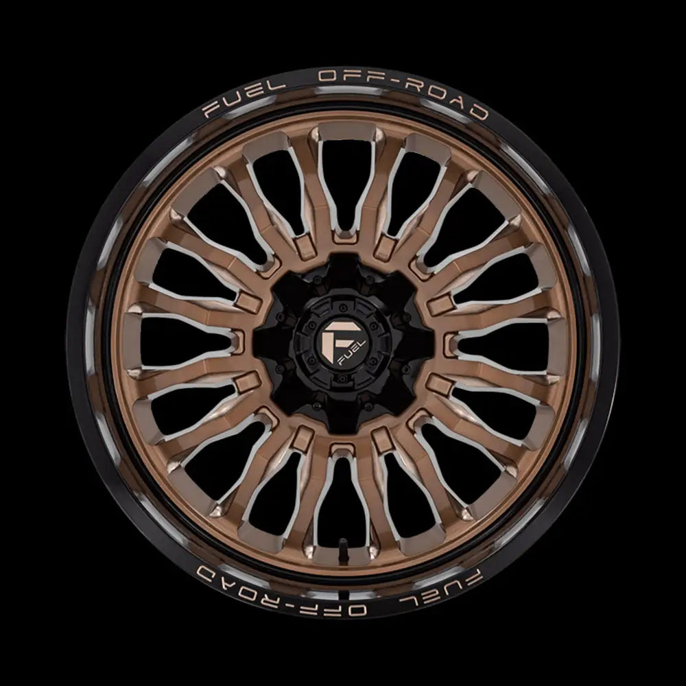 Felg D797 Arc Platinum Bronze W/ Black Lip Fuel 22x10 Et-18 6x139.7 / 6x135 - 3