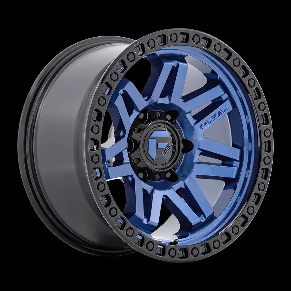 Felg D813 Syndicate Dark Blue W/ Black Ring Fuel 17x9 Et-12 6x139.7 - 1