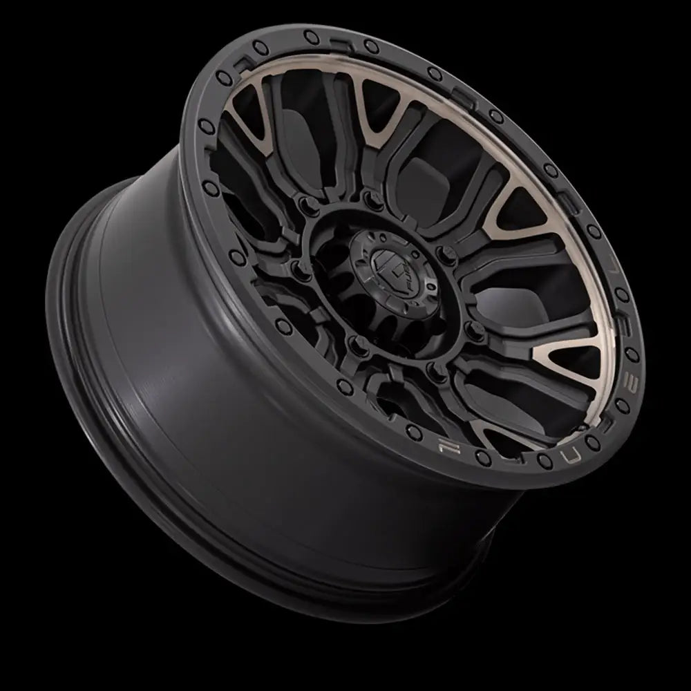 Felg D824 Traction Matte Black W/ Double Dark Tint Fuel 20x9 Et1 6x139.7 - 3