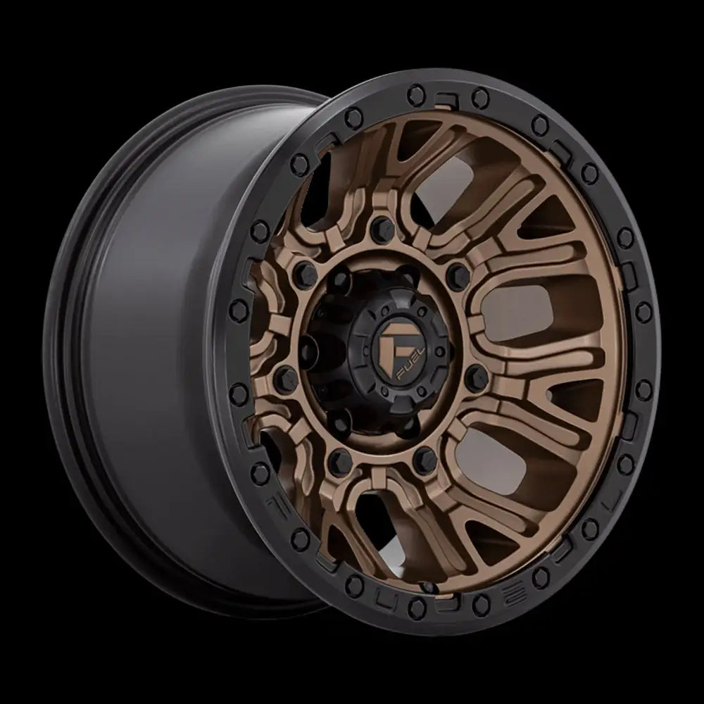 Felg D826 Traction Matte Bronze W/ Black Ring Fuel 17x9 Et-12 5x127 - 1