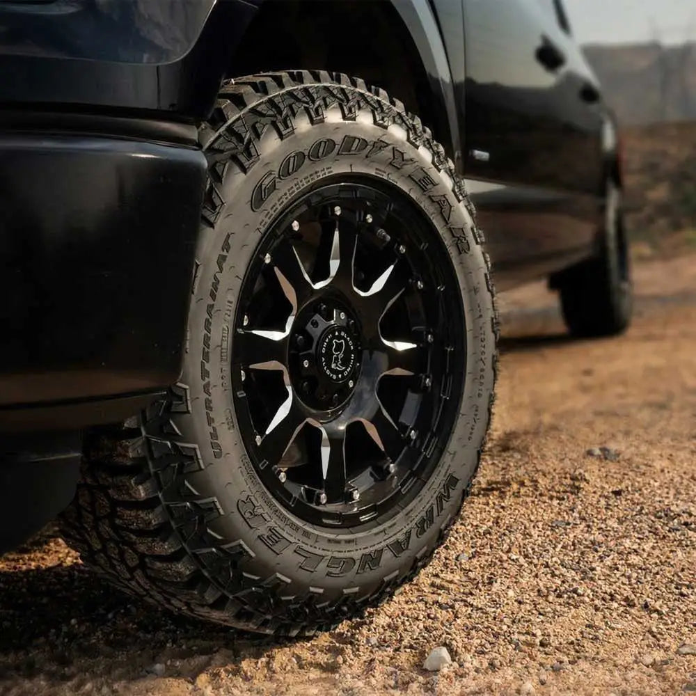 Felg Gloss Black Milled Sierra Black Rhino 20x9 Et12 6x135