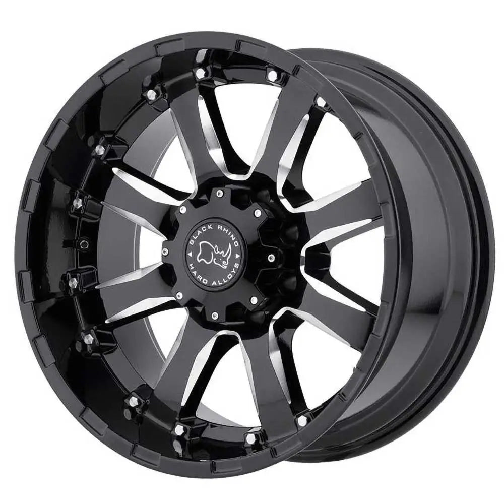 Felg Gloss Black Milled Sierra Black Rhino 20x9 Et12 6x139.7