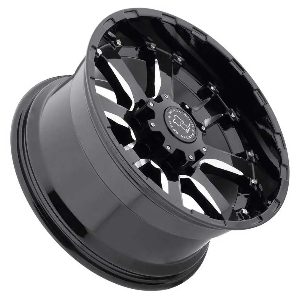 Felg Gloss Black Milled Sierra Black Rhino 20x9 Et12 6x139.7