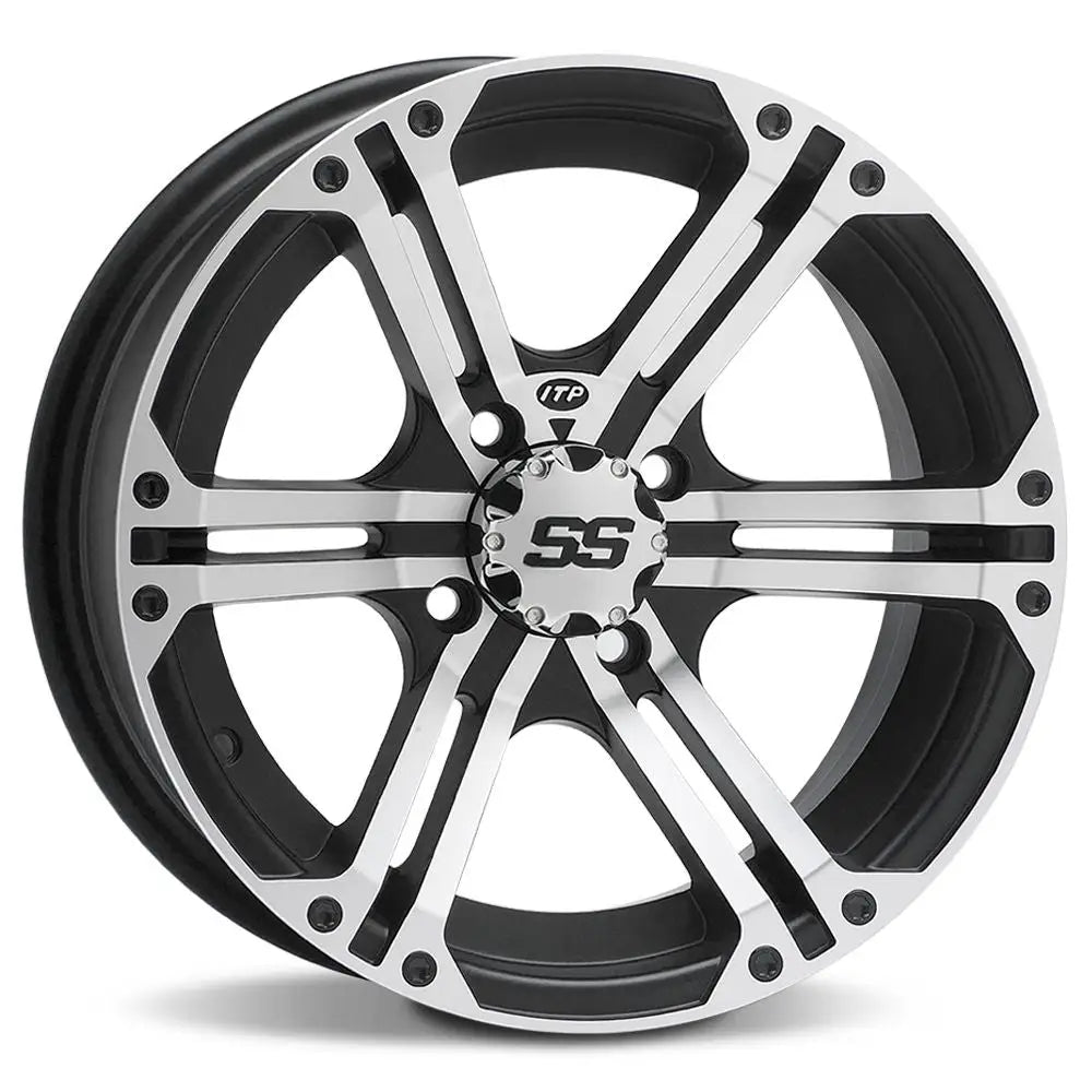 Felg Itp Ss212 14x8 (3 + 5) Maskinert Med Svart 4x110 - 1