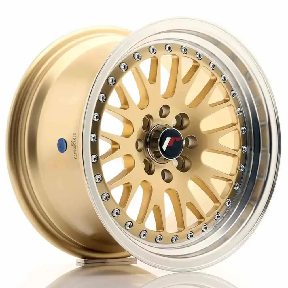 Felg Japan Racing Jr10 15x8 Et15 4x100/114 Gold - 1