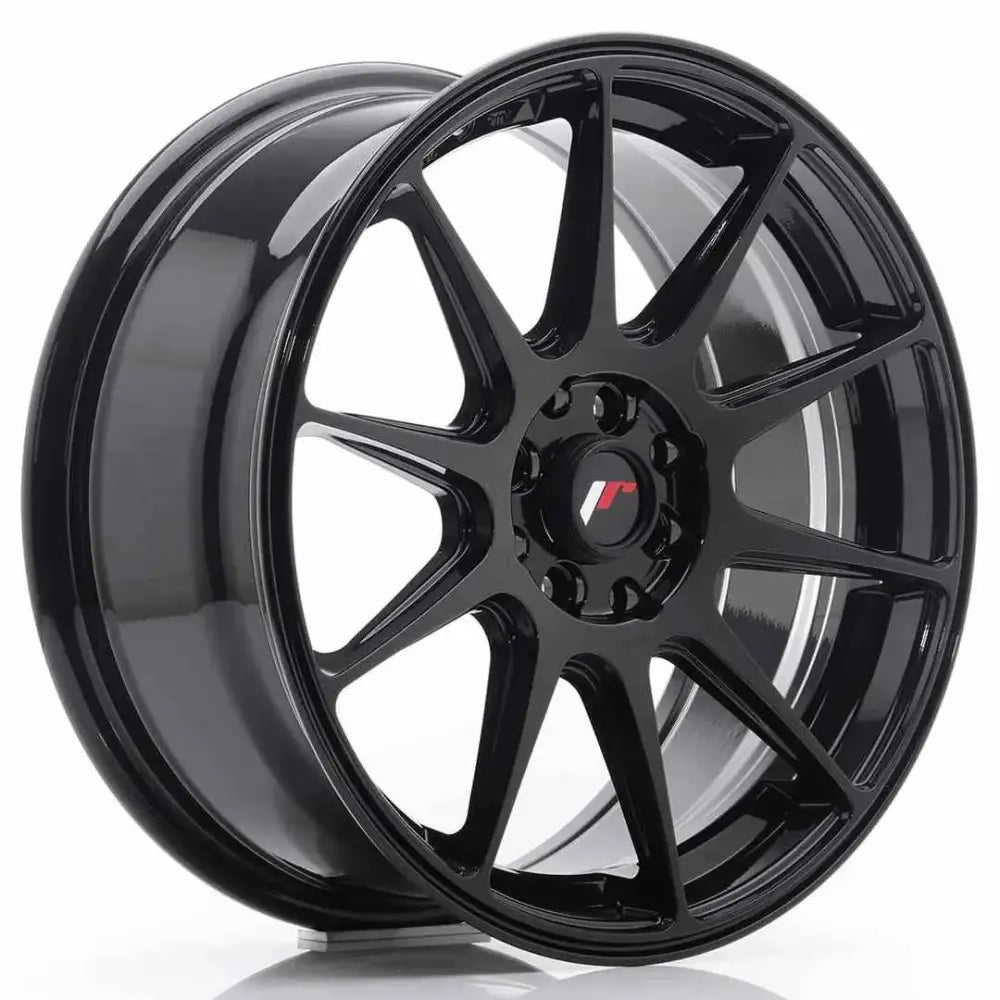 Felg Japan Racing Jr11 17x7,25 Et35 4x98/108 Glossy Black - 1